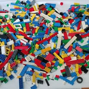 Lego building bricks parts 4 pounds random Set #2